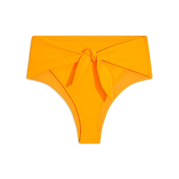 WeWoreWhat Claudia Riviera Bikini Set Carrot Orange - Picture 5 of 5